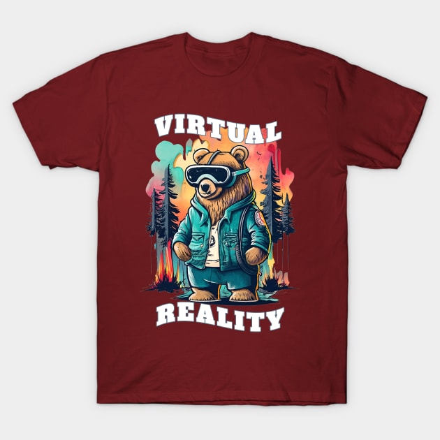 Virtual reality environmentalist T-Shirt by MusicianCatsClub